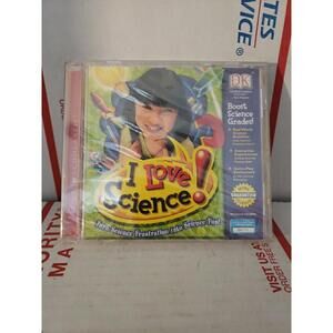 I Love Science! By Scholastic Ages 7-11 [Windows/Mac CD-Rom] SEALED ~ Shelf137